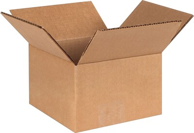 6" x 6" x 40" Shipping Boxes, 32 ECT, Brown, 25/Bundle (6640)