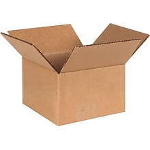 6 x 6 x 40 Shipping Boxes, 32 ECT, Brown, 25/Bundle (6640)