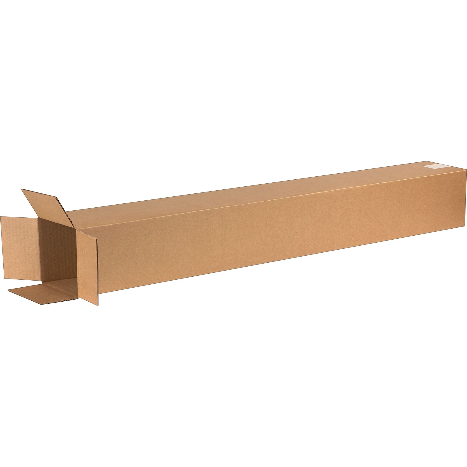 Corrugated Kraft Box 6 x 6 x 48 - 25/Bundle 500/Bale BS060648