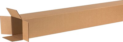 6 x 6 x 72 Shipping Boxes, 32 ECT, Brown, 15/Bundle (6672)