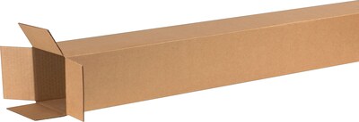 6 x 6 x 72 Shipping Boxes, 32 ECT, Brown, 20/Bundle (BS060672)