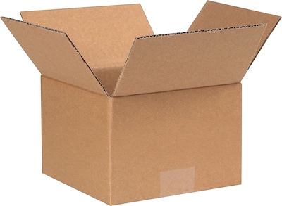 Coastwide Professional™ 7 x 7 x 5, 32 ECT, Shipping Boxes, 25/Bundle (CW57947)