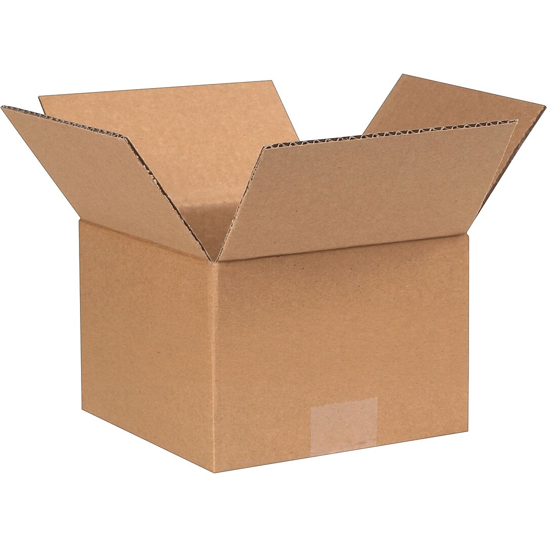 Coastwide Professional 7 X 7 X 5 32 Ect Shipping Boxes 25 Bundle Cw Quill Com