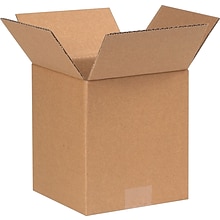 7 x 7 x 8 Shipping Boxes, 32 ECT, Brown, 25/Bundle (778)