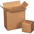 8.75 x 4.38 x 9.5 Shipping Boxes, 32 ECT, Brown, 25/Bundle (849)