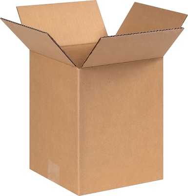 8 x 8 x 10 Shipping Boxes, 25/Bundle (8810)