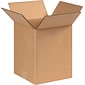 Partners Brand Shipping Boxes, 8" x 8" x 10", 32 ECT, Brown, 25/Bundle (8810)