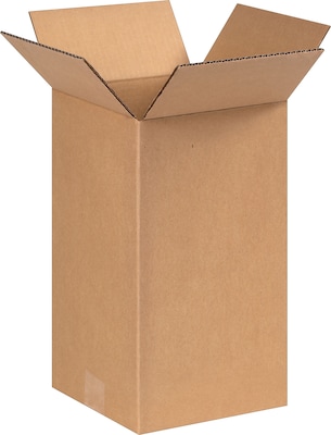 Coastwide Professional™ 8 x 8 x 14, 32 ECT, Shipping Boxes, 25/Bundle (CW57875)