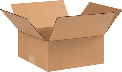 Coastwide Professional™ 9 x 9 x 4, 32 ECT, Shipping Boxes, 25/Bundle (CW57953)