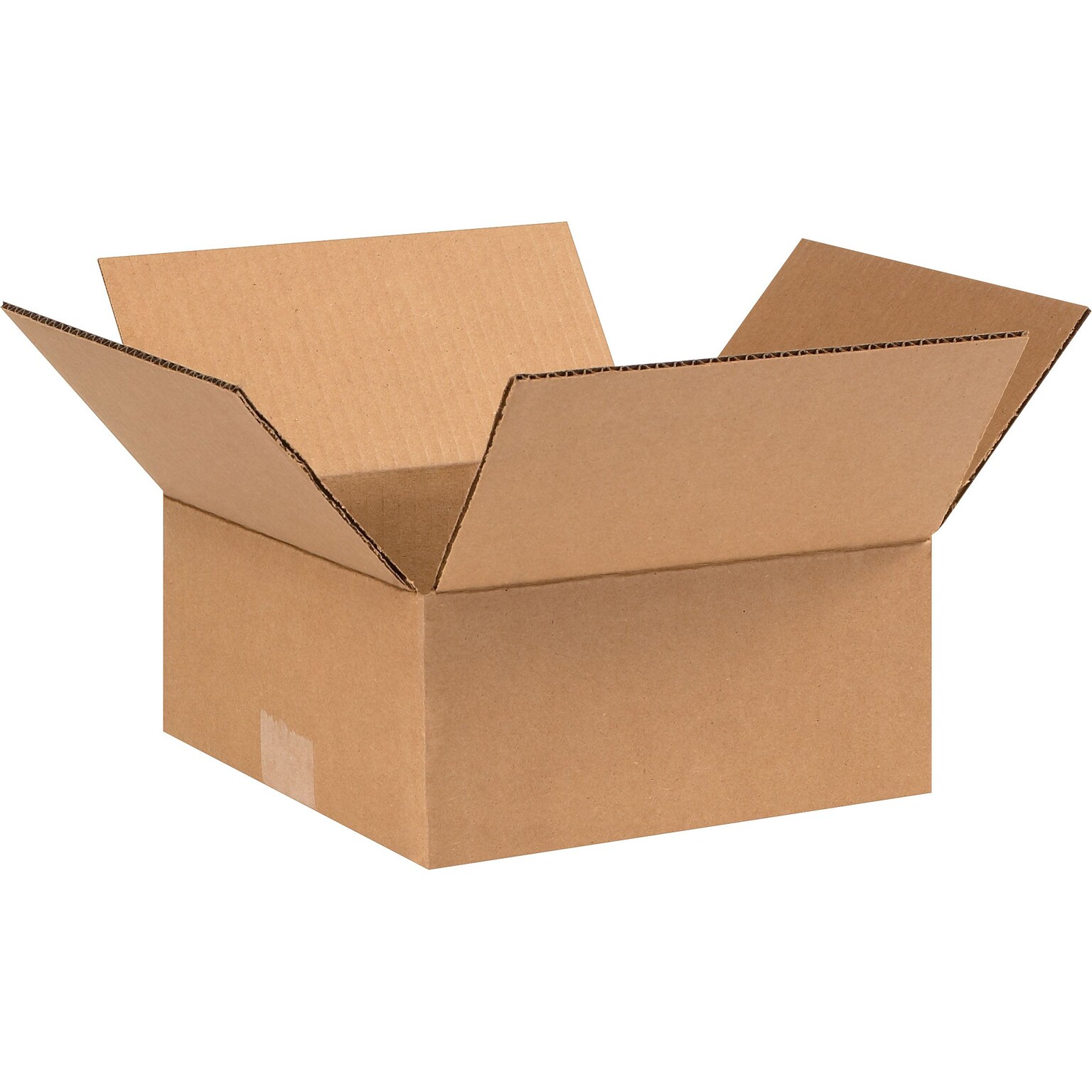 Corrugated Kraft Box 9 x 9 x 4 - 25/Bundle 500/Bale BS090904