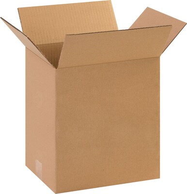 11.25 x 8.75 x 12 Shipping Boxes, Brown, 25/Bundle (HD11812)