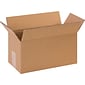 12" x 6" x 6"'' Shipping Boxes, 44 ECT, Brown, 25 /Bundle(HD1266)