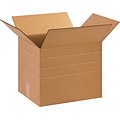 10 x 10 x 12 Multi-Depth Shipping Boxes, 32 ECT, Brown, 25/Bundle (MD101012)