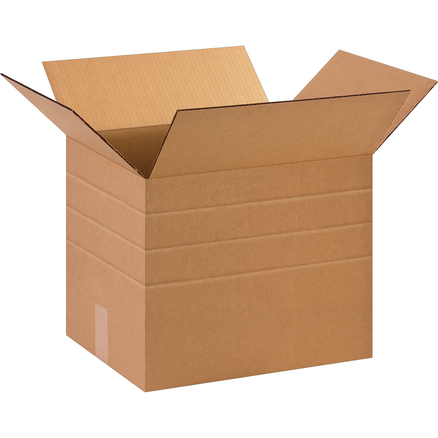 10 x 10 x 12 Multi-Depth Shipping Boxes, 32 ECT, Brown, 25/Bundle (MD101012)