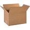 18 x 12 x 12 Multi-Depth Shipping Boxes, Brown, 25/Bundle
