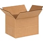 6" x 4" x 4" Multi-Depth Shipping Boxes, Brown, 25/Bundle (MD644)