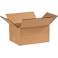 8" x 6" x 4" Multi-Depth Shipping Boxes, Brown, 25/Bundle (MD864)