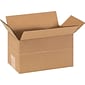 9" x 5" x 5" Multi-Depth Shipping Boxes, Brown, 25/Bundle (MD955)