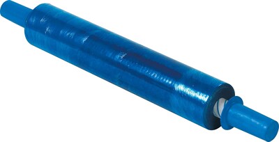 20" x 1000' 80 Gauge Cast Stretch Wrap, Blue Tinted, 4/Carton (GOOD20BLUE)