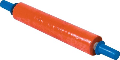 20" x 1000' 80 Gauge Cast Stretch Wrap, Orange Tinted, 4/Carton (GOOD20ORANGE)