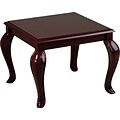 Office Star & trade, Traditional Queen Ann Reception Area End Table