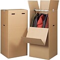 20 x 20 x 44 Wardrobe Boxes, 32 ECT, Brown, 3/Bundle (70005)