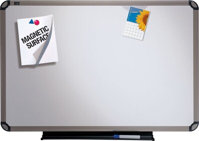 Quartet DuraMax Porcelain Dry-Erase Whiteboard, Aluminum Frame, 6 x 4 (P567T)