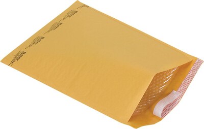 12-1/2 x 18 Gold Kraft Bubble Mailer, #6 (51592-CC)
