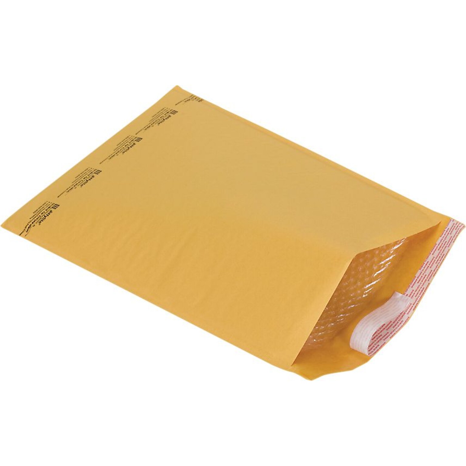 Self-Seal  #6  Bubble  Mailers,  Kraft,  12-3/8  x  17-3/4  ,  50/Case