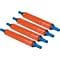 20 x 1000 80 Gauge Cast Stretch Wrap, Orange Tinted, 4/Carton (GOOD20ORANGE)