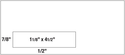 Staples® Gummed Left Window #9 Envelopes; 500/Box (351470/17203)