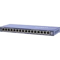 NETGEAR® FS116PNA Unmanaged Ethernet Switch; 16 Ports
