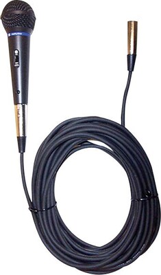 AmpliVox® Cardioid Dynamic Microphone, with 15 cord and 1/4 plug