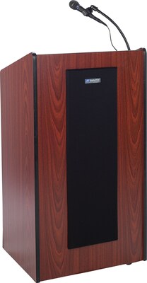 AmpliVox® Presidential Plus Lectern, Mahogany