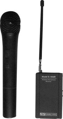 Amplivox® Wireless Microphone Kit; Handheld