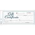 Adams® Gift Certificates, Two Color Design, 25/Pack (GFTC1)