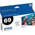 Epson T69 Black Standard Yield Ink Cartridge, 2/Pack