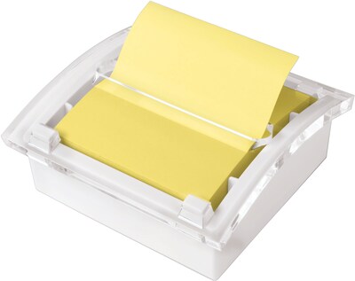 Post-it® Pop-Up Note Dispenser with White Base, 3 x 3, Designer Series, Each (DS330-WH)