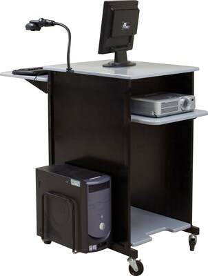 BALT Xtra Wide Presentation Cart, Black (27517)