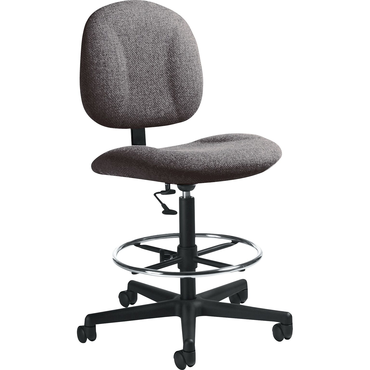 Global® 8977 Series Deluxe Drafting Stool, Grey