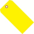 SI Products Fluorescent Shipping Tags, #5, 4.75 x 2.375, Yellow, 1000/Case (G12051A)