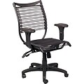MooreCo Seatflex Spun-elastic Back Elastic Band Computer and Desk Chair, Black (34421)