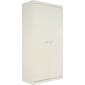 Alera Fixed Shelf Storage Cabinet, Putty, 4-Shelf, 36"W x 18"D x 72"H (ALECM7218PY)