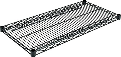 Alera™ Extra Industrial Wire Shelves, 36Wx18D, Black