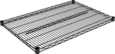 Alera™ Extra Industrial Wire Shelves, 36Wx24D, Black
