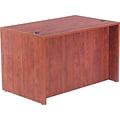 Alera™ Valencia Series Executive Suites in Medium Cherry, Straight Front Desk Shell, 47W (VA214830M