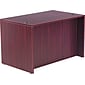 Alera™ Valencia Series Executive Suites in Mahogany, Straight Front Desk Shells, 48"W