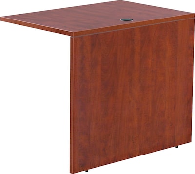 Alera™ Valencia Series U and L Groupings in Medium Cherry, Reversible Return/Bridge Shell, 36W