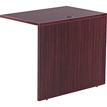 Alera™ Valencia Series U and L Groupings in Mahogany, Reversible Return/Bridge Shell, 36W