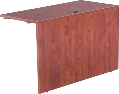 Alera™ Valencia Series U and L Groupings in Medium Cherry, Reversible Return/Bridge Shell, 48W